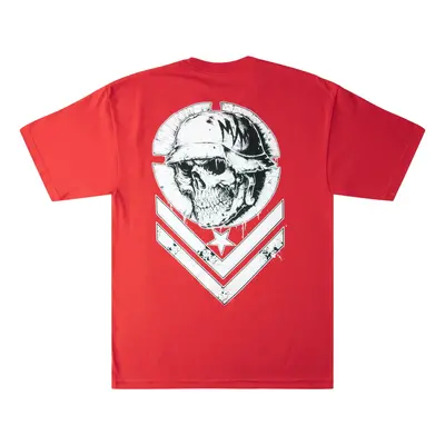 Street T-Shirt Männer - WICKED RED - METAL MULISHA - RED_MMTSS1001.01