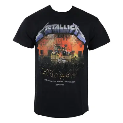 Metal T-Shirt Männer Metallica - Stockholm - NNM - RTMTLTSBSTOCKHOL METTS11MB