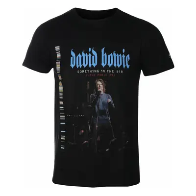 Metal T-Shirt Männer David Bowie - Live In Paris - ROCK OFF - BOWPTS02MB