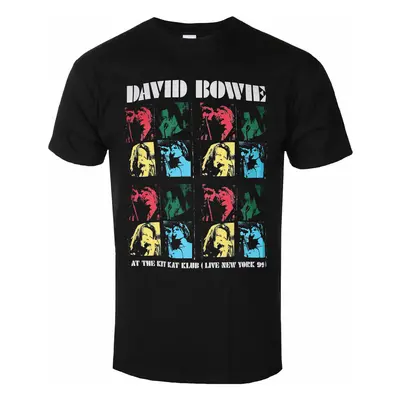 Metal T-Shirt Männer David Bowie - Kit Kat Klub - ROCK OFF - BOWPTS01MB