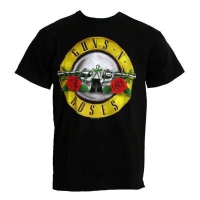 Metal T-Shirt Männer Guns N' Roses - Classic Logo - ROCK OFF - GNRTS04MB