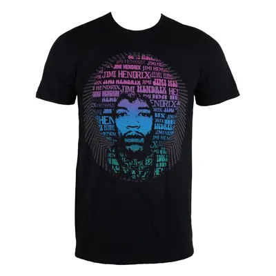 Metal T-Shirt Männer Jimi Hendrix - Afro Speech - ROCK OFF - JHXTS02MB