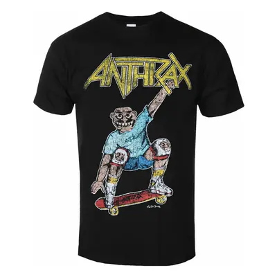 Metal T-Shirt Männer Anthrax - Spreading Skater Notman Vintage BL - ROCK OFF - ANTHTEE26MB