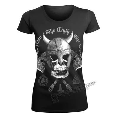 T-Shirt Frauen - THE MAN, THE MYTH, THE LEGEND - VICTORY OR VALHALLA - KDAM-271