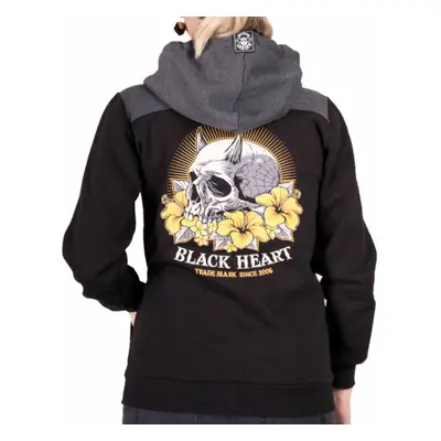 Hoodie Frauen - SWEET EVIL - BLACK HEART