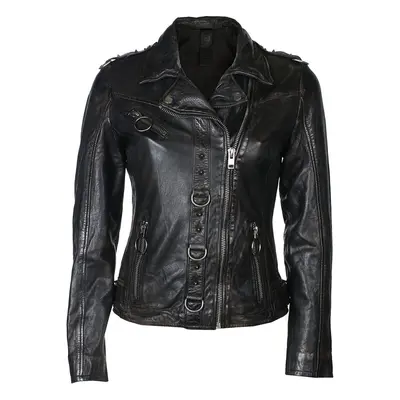 Damen Jacke (Metal Jacke) G2GPunk LAFOV - black