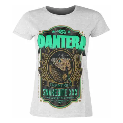 Metal T-Shirt Frauen Pantera - Snakebite XXX Label - ROCK OFF - PANTS21LH