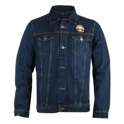 Herren Jacke Jeansjacke Guns N' Roses - Classic Logo - DENIM - ROCK OFF