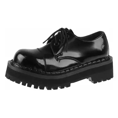 Schuhe ALTERCORE - Vegan Schwarz Lack