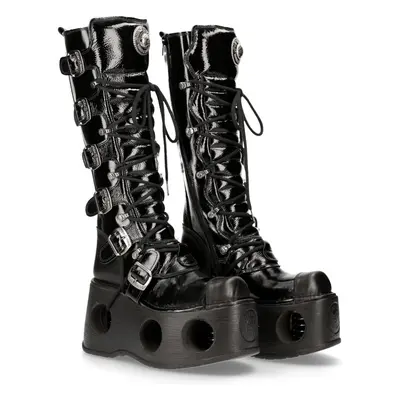 Lederschuhe Frauen - CRUST NEGRO - NEW ROCK - M.314-S5