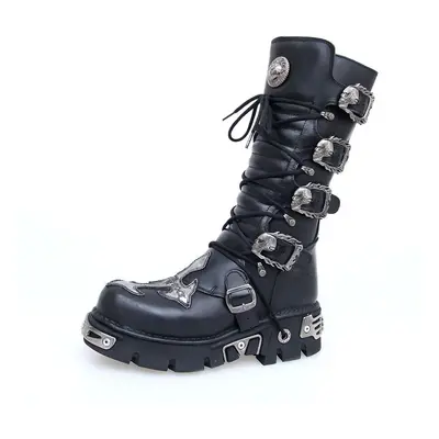 Lederschuhe Frauen - Cross Boots (403-S1) Black - NEW ROCK - M.403-S1