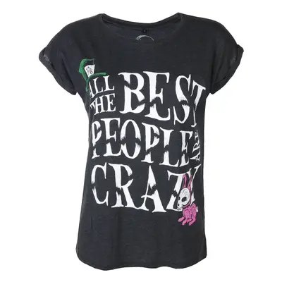 Hardcore T-Shirt Frauen - ALL BEST PEOPLE CRAZY - GRIMM DESIGNS - GD33DT