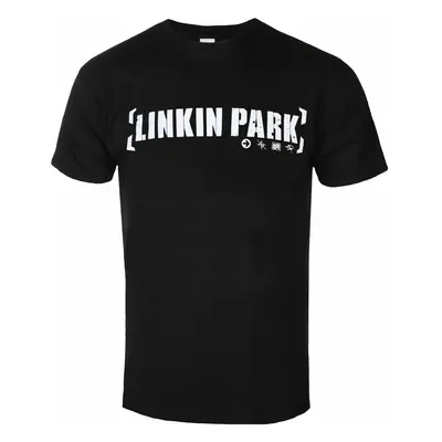 Metal T-Shirt Männer Linkin Park - Bracket Logo - ROCK OFF - LPTS05MB PHD12072