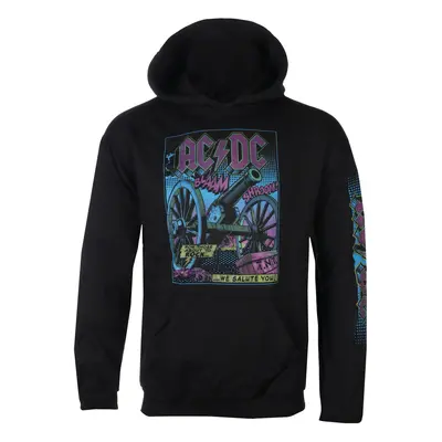 Hoodie Männer AC-DC - TNT BLACKLIGHT - LIQUID BLUE