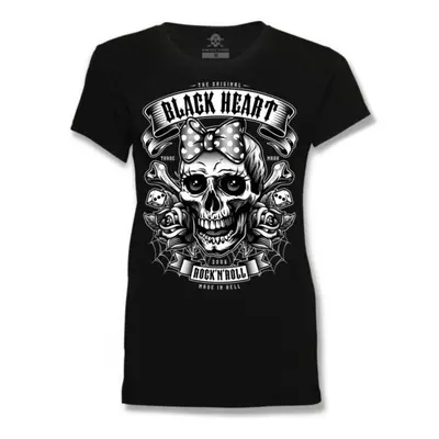 Street T-Shirt Frauen - MISS MURDER - BLACK HEART