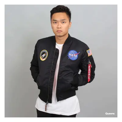 Bomber Alpha Industries MA-1 VF NASA Black
