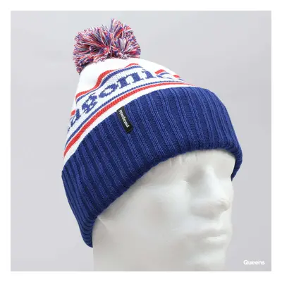 Mütze Patagonia Powder Town Beanie Blue/ White/ Red