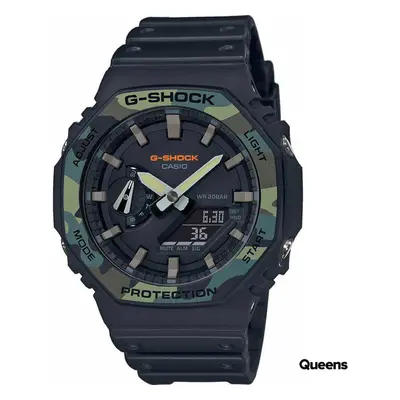 Armbanduhr Casio G-Shock GA 2100SU-1AER "Carbon Core Guard Series" černé