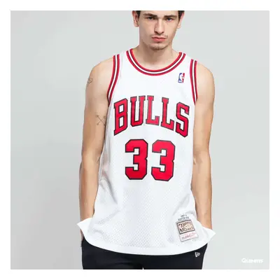 Jersey Mitchell & Ness NBA Swingman Jersey Chicago Bulls Scottie Pippen bílý