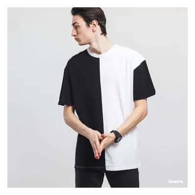 T-shirt Urban Classics Oversize Harlequin Tee Black/ White