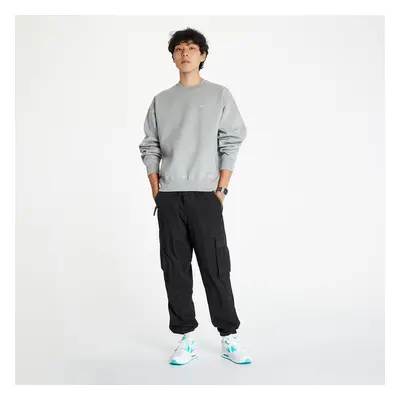 Sweatshirt Nike Nrg SoloSwoosh Crew Fleece Dk Grey Heather/ White
