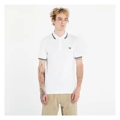 T-shirt FRED PERRY Twin Tipped Short Sleeve Tee White