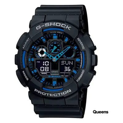 Armbanduhr Casio G-Shock GA 100-1A2ER Black/ Blue
