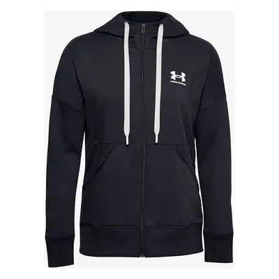 Sweatshirt Under Armour Rival Fleece Fz Hoodie Black