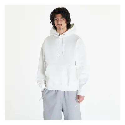 Sweatshirt Nike Solo Swoosh Men's Fleece Pullover Hoodie Sail/ White