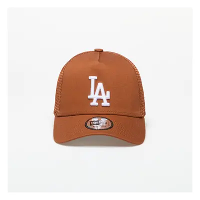 Cap New Era Los Angeles Dodgers League Essential Trucker Cap Brown/ White