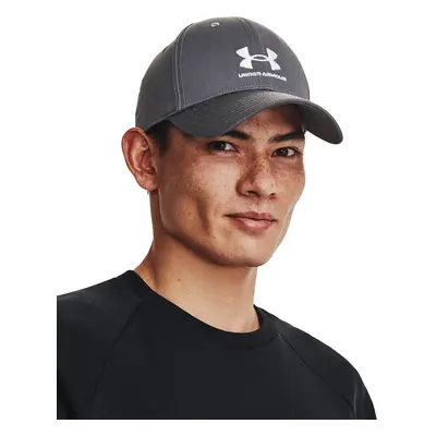 Cap Under Armour Mens Branded Lockup Adj Pitch Gray