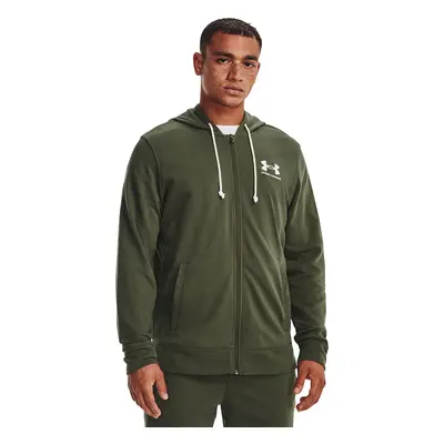 Sweatshirt Under Armour Rival Terry Lc Fz Green