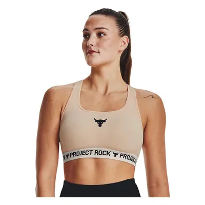 BH Under Armour Project Rock Crsbck Bra Tg Orange