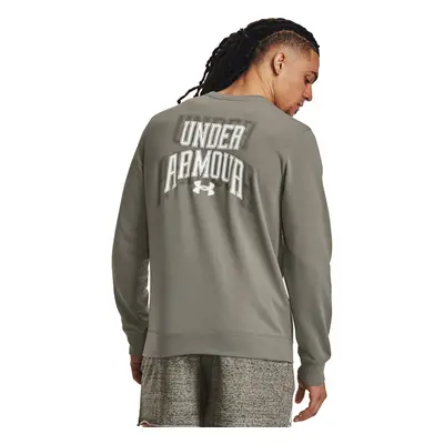 Sweatshirt Under Armour Rival Terry Graphic Crew Grove Green