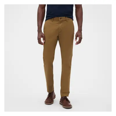 Hosen GAP Chino Skinny Fit Pants Palomino Brown Global