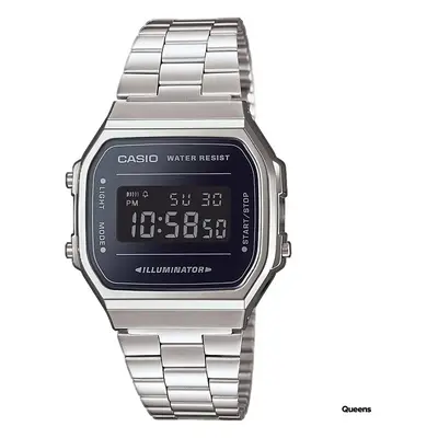 Armbanduhr Casio A 168WEM-1EF Silver/ Black