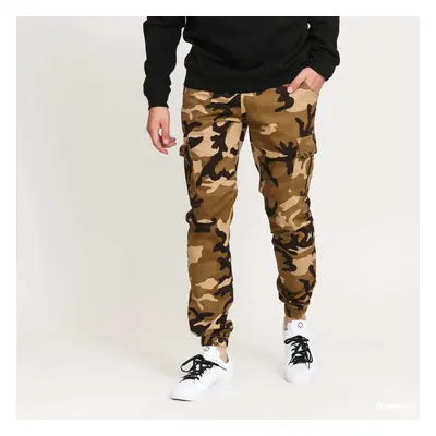 Hosen Urban Classics Camo Cargo Jogging Pants 2.0 Camo Beige