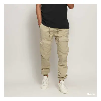 Hosen Urban Classics Front Pocket Cargo Jogging Pants Beige