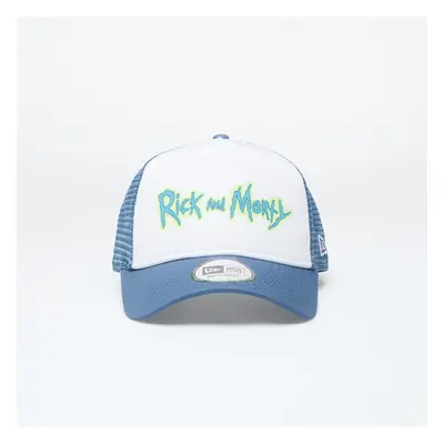 Cap New Era x Rick And Morty 9Forty Trucker Snapback Faded Blue/ White