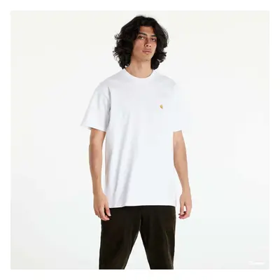T-shirt Carhartt WIP S/S Chase T-Shirt White/ Gold S
