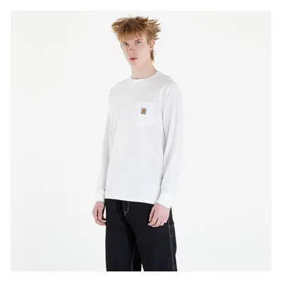 T-shirt Carhartt WIP Long Sleeve Pocket T-Shirt UNISEX White