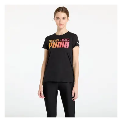 T-Shirt PUMA Run Favroites Forever Faster Graphic Tee Black