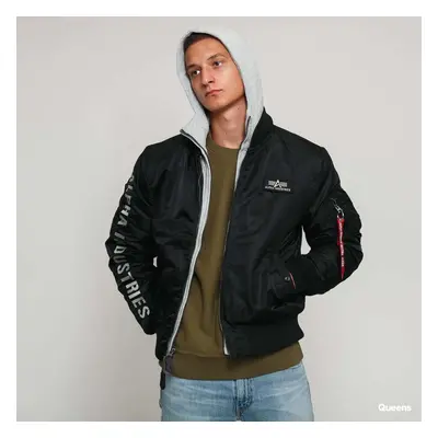 Jacke Alpha Industries MA-1 D-Tec SE Black / Grey