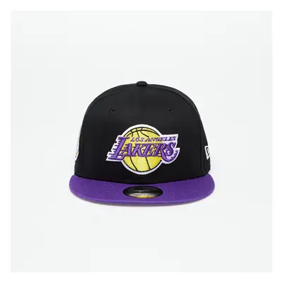 Cap New Era Los Angeles Lakers Contrast Side Patch 9Fifty Snapback Cap Black/ True Purple