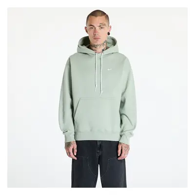 Sweatshirt Nike Solo Swoosh Men's Fleece Pullover Hoodie Jade Horizon/ White