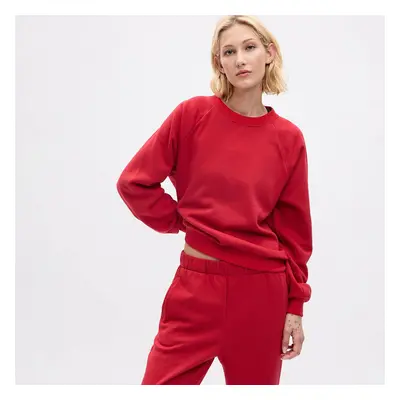 Sweatshirt GAP Pullover Crew Modern Red