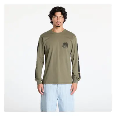 T-shirt Horsefeathers Tall Typo Long Sleeve T-Shirt Burnt Olive