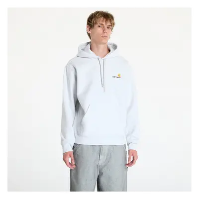 Sweatshirt Carhartt WIP Hooded American Script Sweat Ash Heather