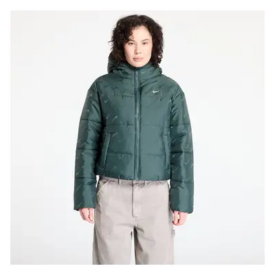 Jacke Nike Sportswear Classic Women's Loose Therma-FIT Puffer Jacket Vintage Green/ White