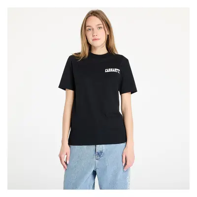 T-shirt Carhartt WIP University Script Short Sleeve T-Shirt UNISEX Black/ White